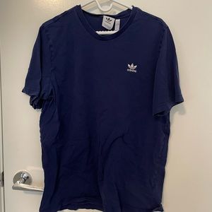 Adidas Originals T-Shirt Navy - Mens Large